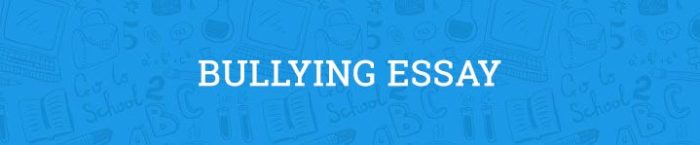 what is bullying essay brainly