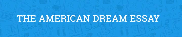 essay about american dream